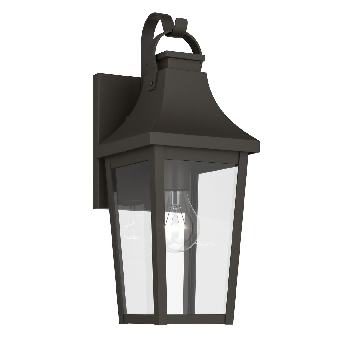 Cleary One Light Outdoor Wall Mount in Olde Bronze