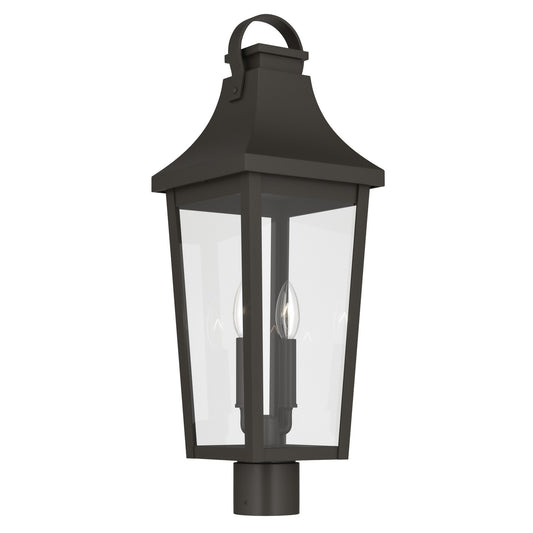 Cleary Two Light Outdoor Post Lantern in Olde Bronze
