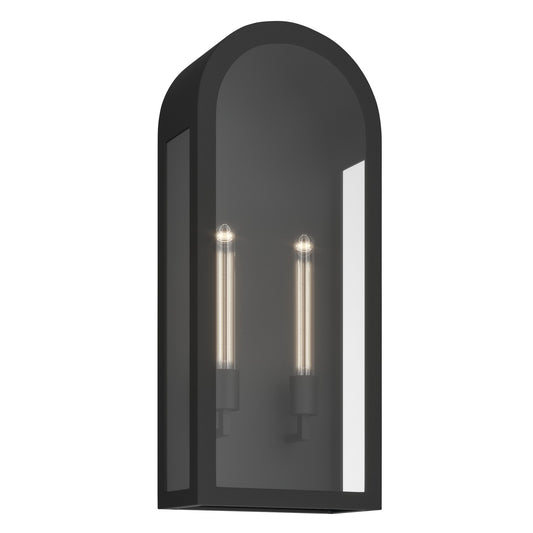 Marea Two Light Outdoor Wall Mount in Textured Black