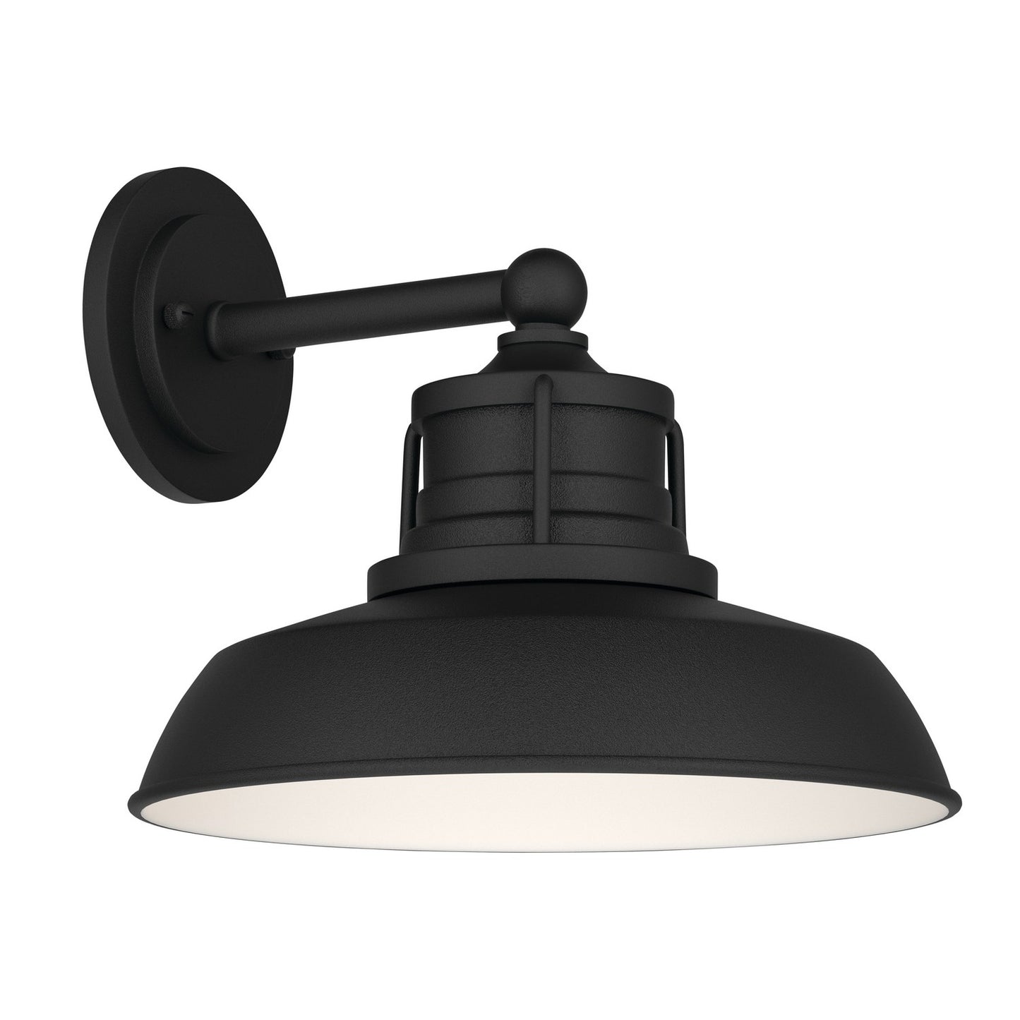 Fielding One Light Outdoor Wall Mount in Textured Black