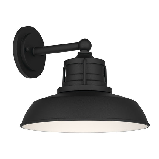 Fielding One Light Outdoor Wall Mount in Textured Black