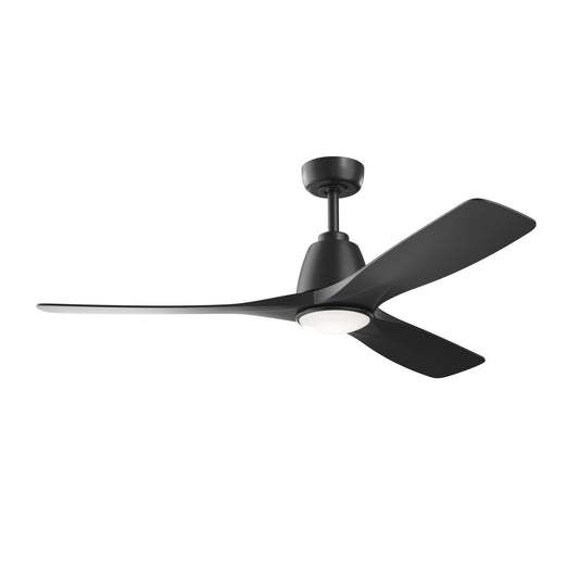 Volos Ii 54" Ceiling Fan in Matte Black