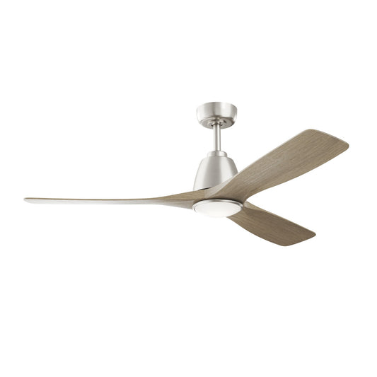 Volos Ii 54" Ceiling Fan in Brushed Nickel
