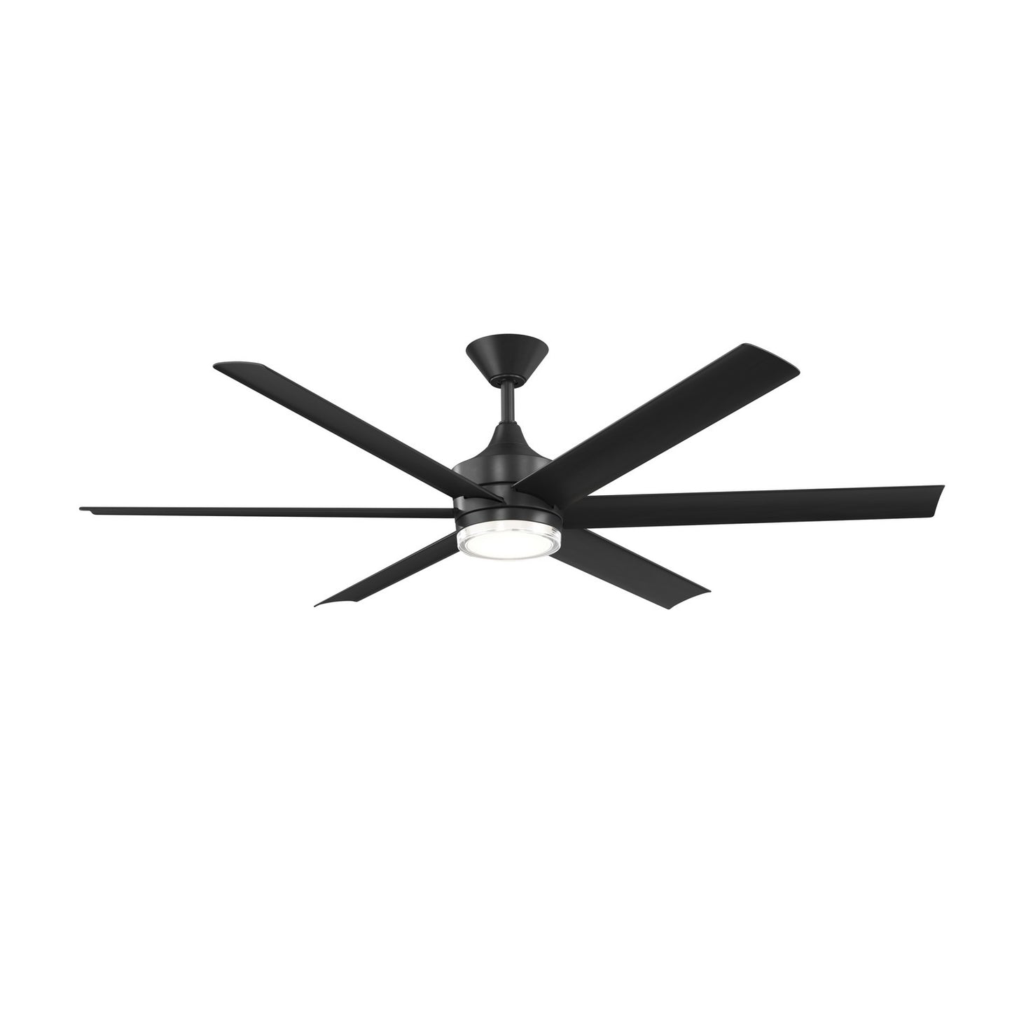 Solen 65" Ceiling Fan in Matte Black
