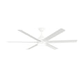 Solen 65" Ceiling Fan in Matte White