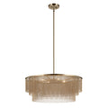 Khaite Four Light Chandelier in Champagne Bronze