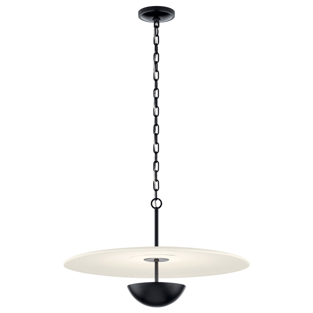 Mikale LED Pendant in Black