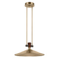 Tenon LED Pendant in Champagne Bronze