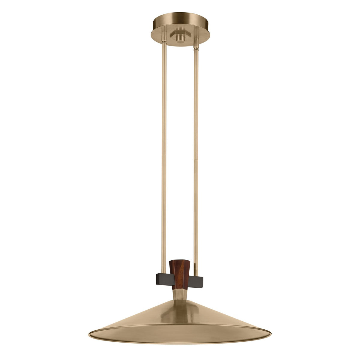 Tenon LED Pendant in Champagne Bronze