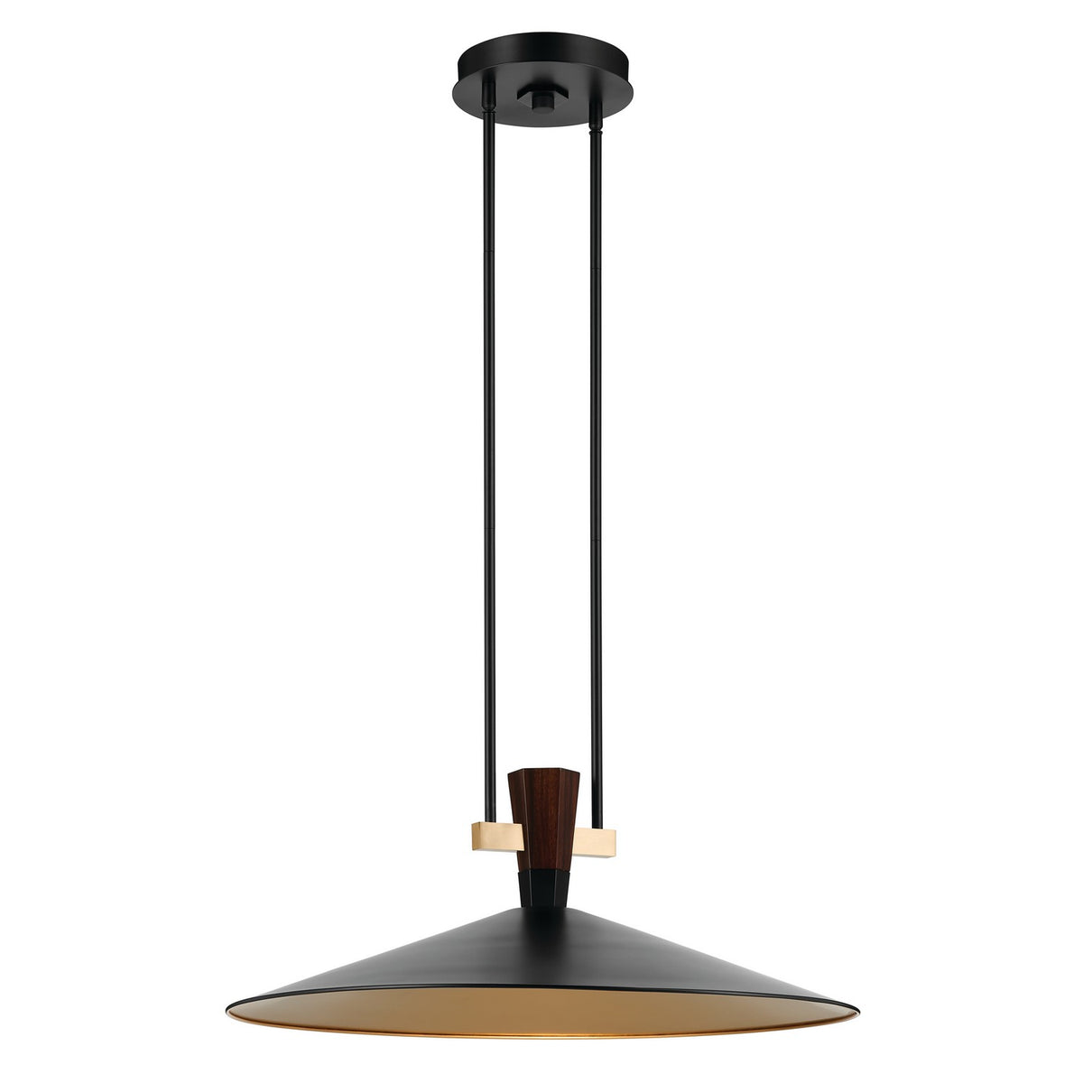 Tenon LED Pendant in Black
