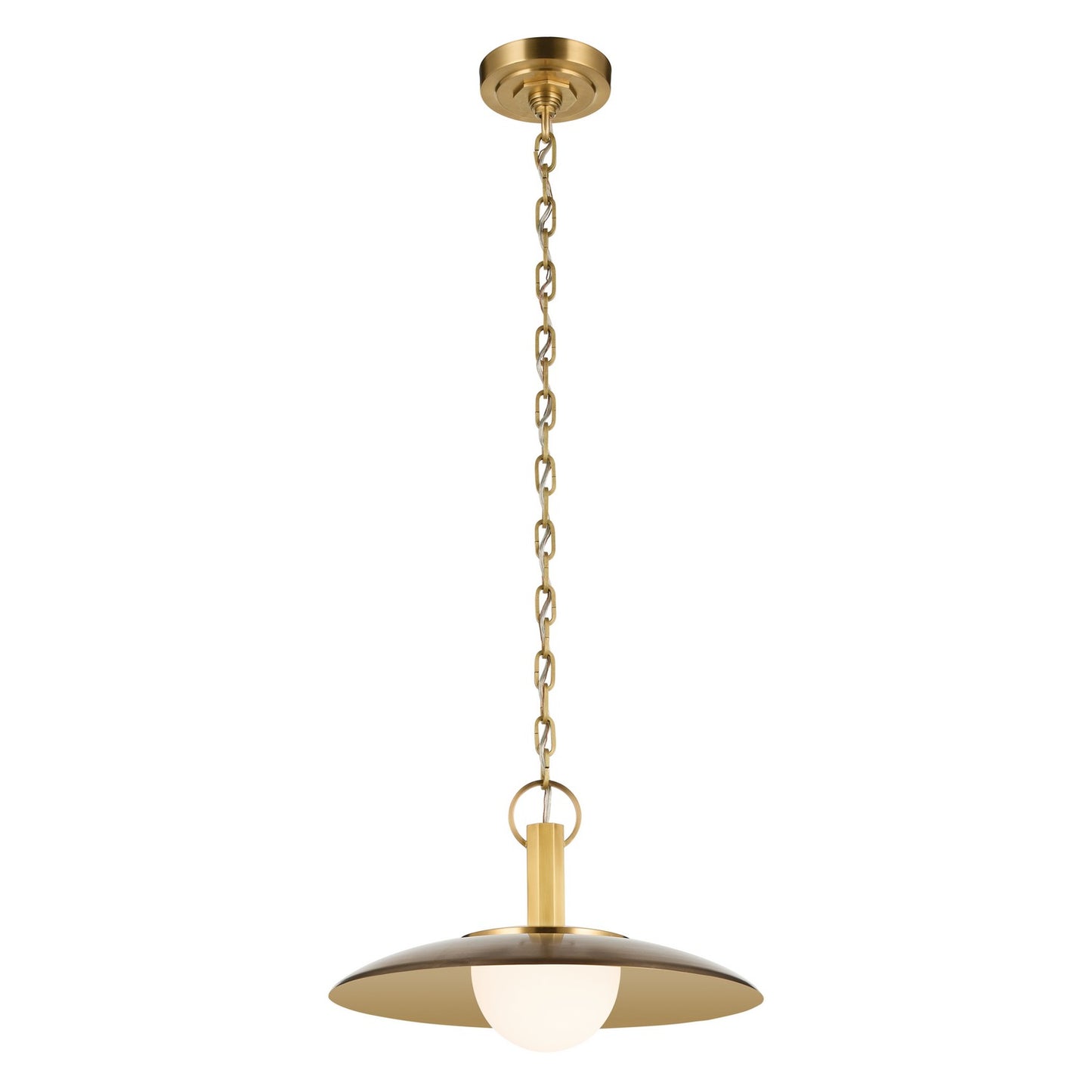 Kurio LED Pendant in Lacquered Bronze