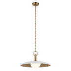 Kurio LED Pendant in White
