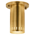 Ruehl LED Flush Mount in Lacquered Brass