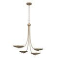 Palmela Four Light Chandelier in Champagne Bronze