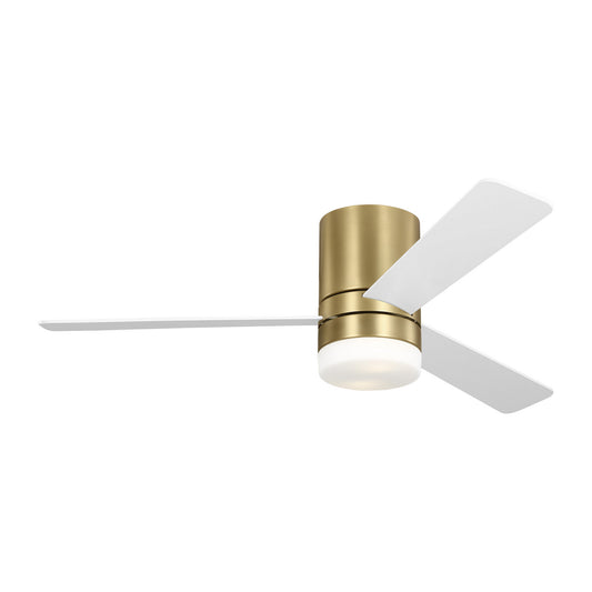 Era 52 Hugger LED 52" Ceiling Fan in Burnished Brass