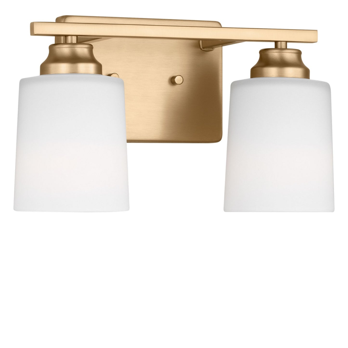 Vinton Two Light Bath in Satin Brass