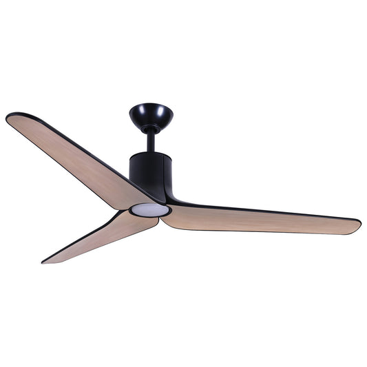 Tempri 56"Ceiling Fan in Coal Black