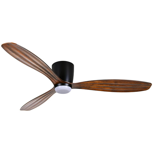 Ventiara 52"Ceiling Fan in Coal Black