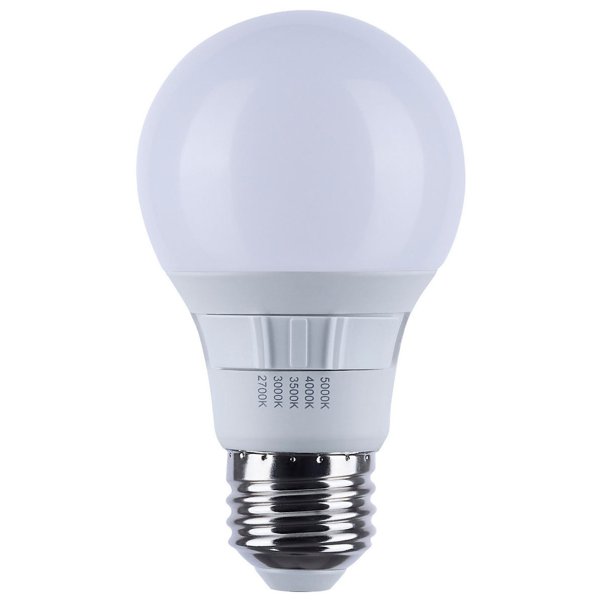 (4-Pack) Satco S11771R1 9W LED A19 A-Shape Bulb, E26 Base, 2700K, 800 Lumens, Frost