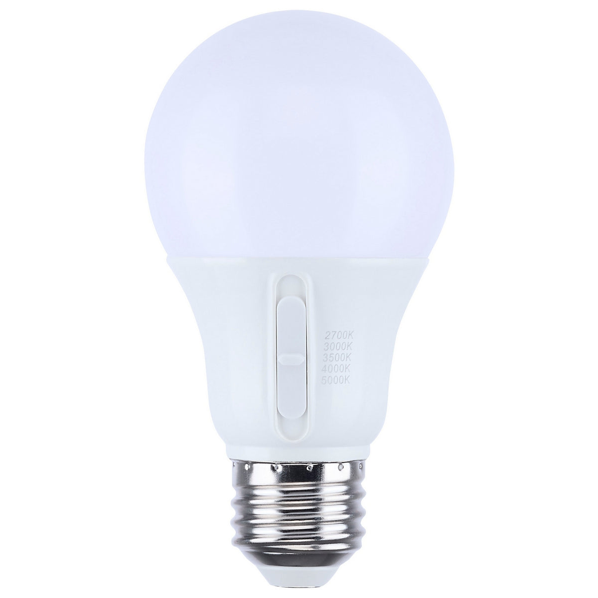 (4-Pack) Satco S12145 11.5W LED A19 A-Shape Bulb, E26 Base, 2700K, 1100 Lumens, Frost