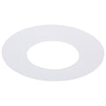 (4-Pack) 4-Inch Flat Goof Ring for Commercial Downlights in Matte White