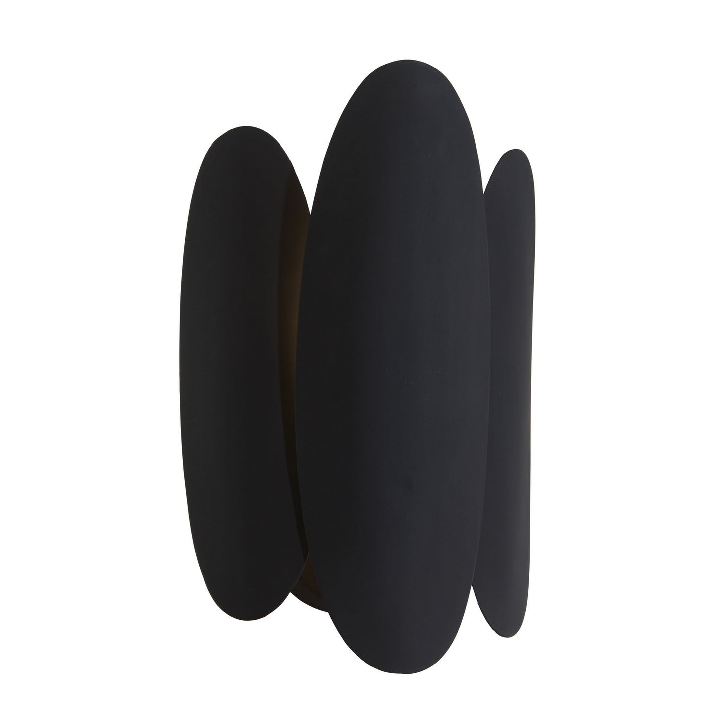 Vailen One Light Wall Sconce in Dark Matte Black