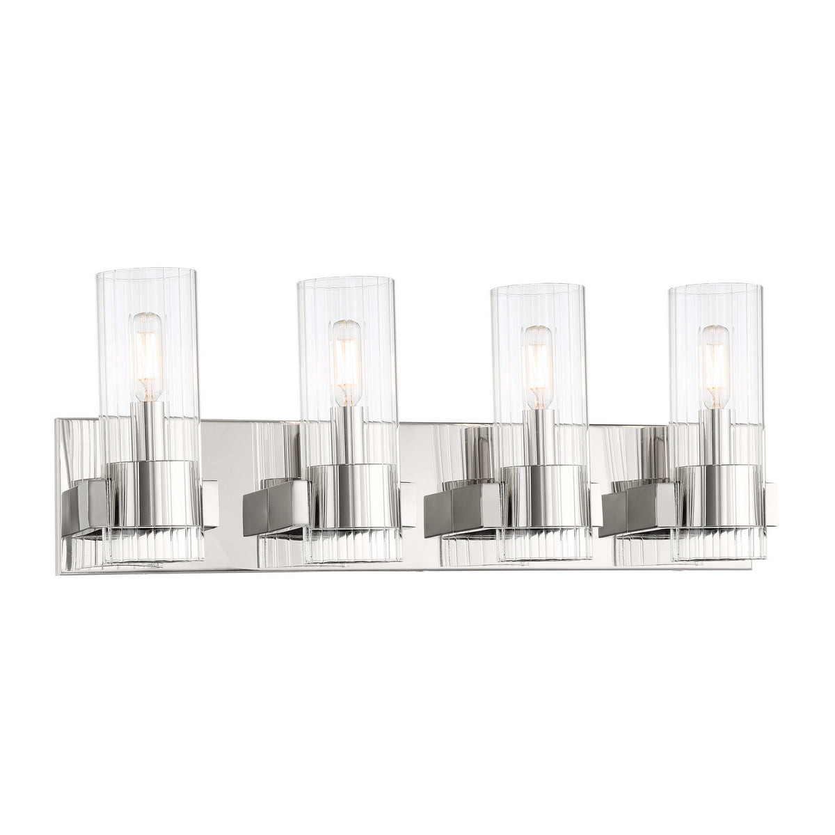 Vernon Place Four Light Bath in Chrome
