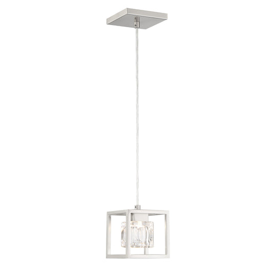 San Marin LED Mini Pendant in Brushed Nickel