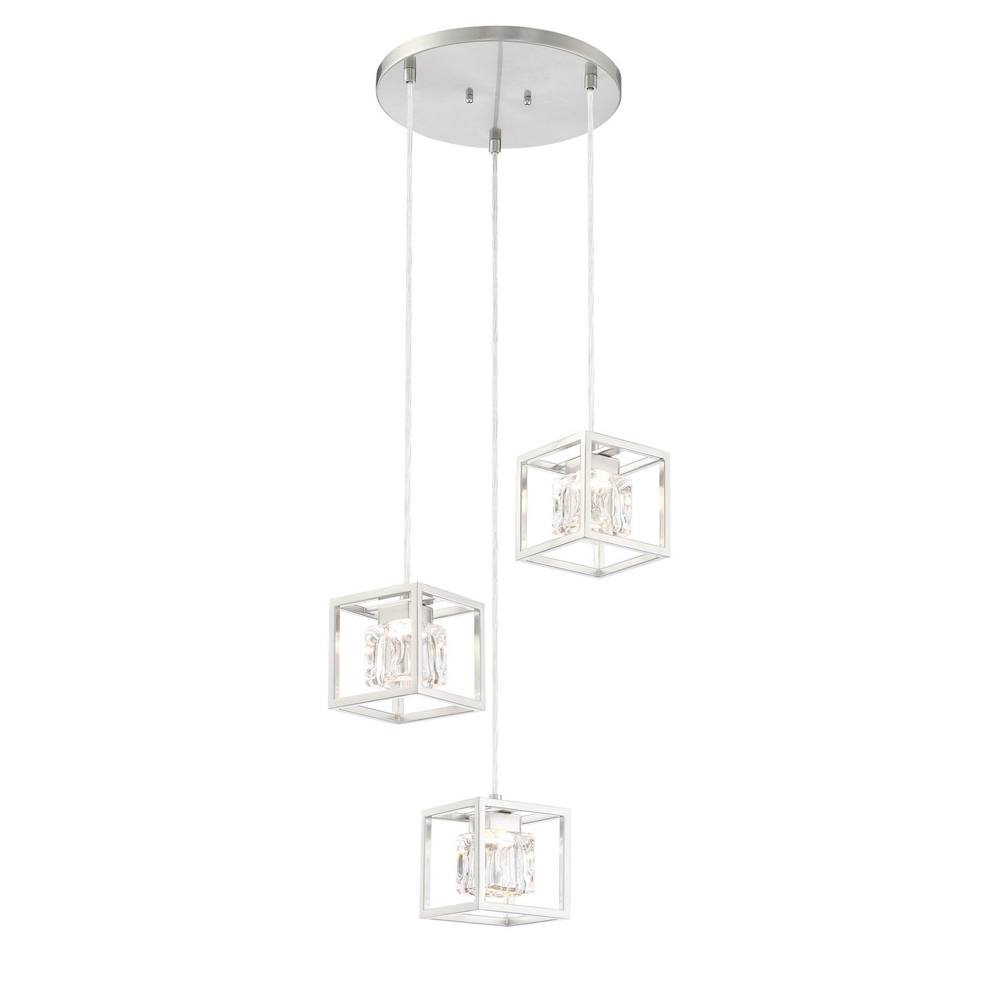 San Marin LED Pendant in Brushed Nickel