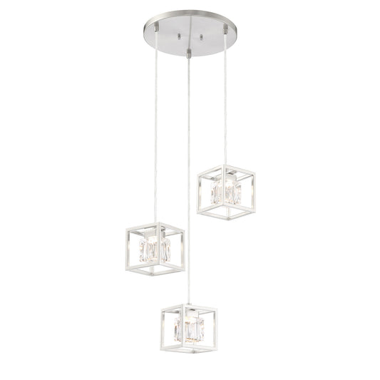 San Marin LED Pendant in Brushed Nickel