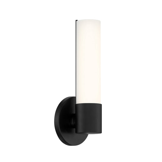 Saber II LED Wall Sconce in Coal Black
