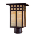 Scottsdale II One Light Outdoor Post Mount in Textured French Bronze