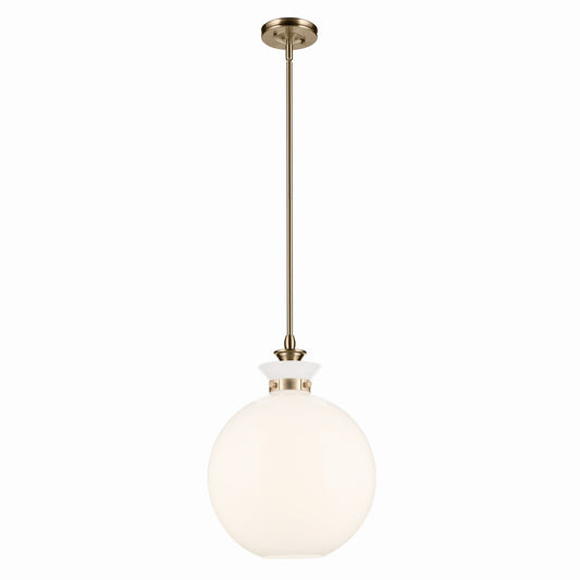 Laria One Light Pendant in Champagne Bronze
