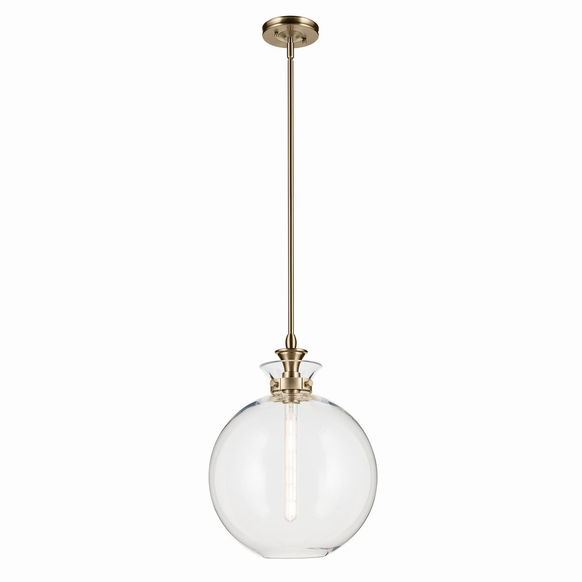 Laria One Light Pendant in Champagne Bronze
