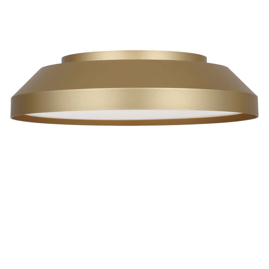 Nevado LED Flush Mount in Satin Brass