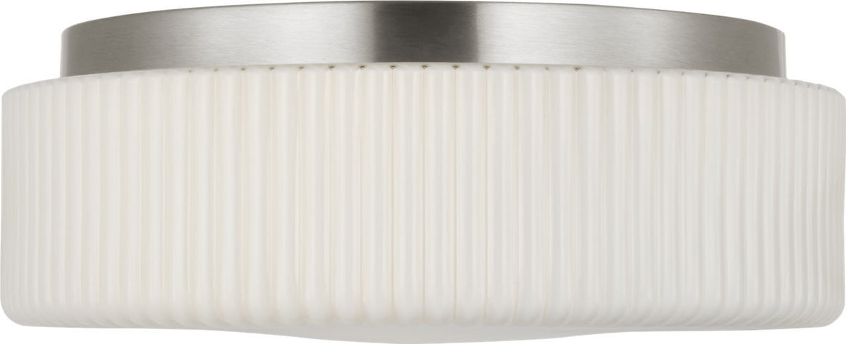 Axira Two Light Flush Mount in Brushed Nickel