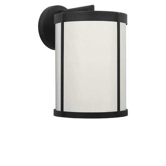 Luning One Light Lantern in Textured Black