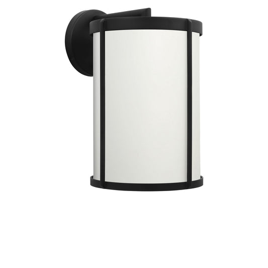Luning One Light Lantern in Textured Black