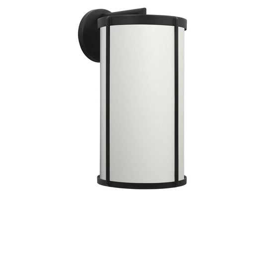 Luning One Light Lantern in Textured Black