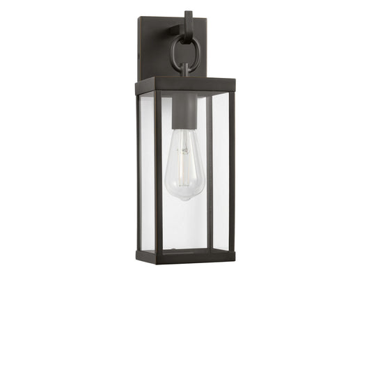 Rox One Light Lantern in Antique Bronze