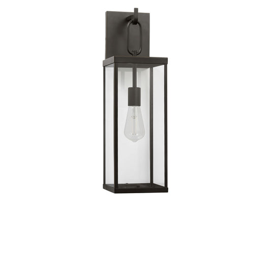 Rox One Light Lantern in Antique Bronze