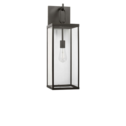 Rox One Light Lantern in Antique Bronze