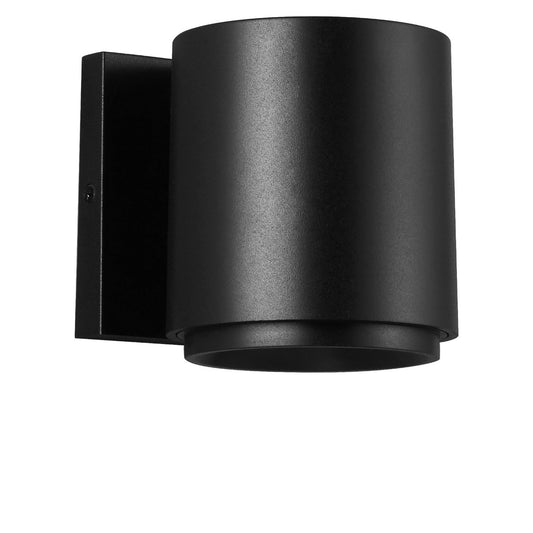 Huntwick LED Outdoor Wall Lantern in Textured Black