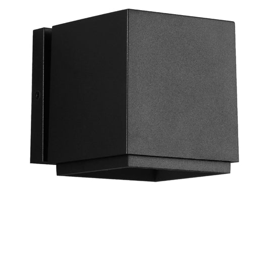 Huntwick LED Outdoor Wall Lantern in Textured Black