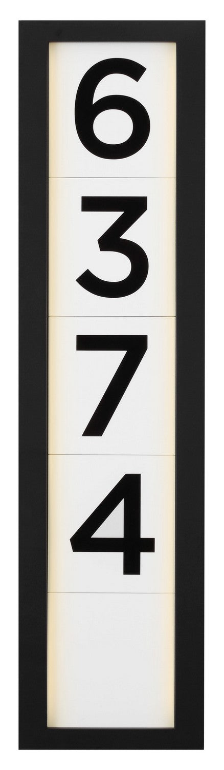 (4-Pack) Address Light Address Light in White Plastic