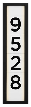 (4-Pack) Address Light Address Light in White Plastic