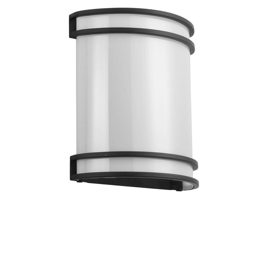 Ravel LED Outdoor Wall Lantern in Midnight Black