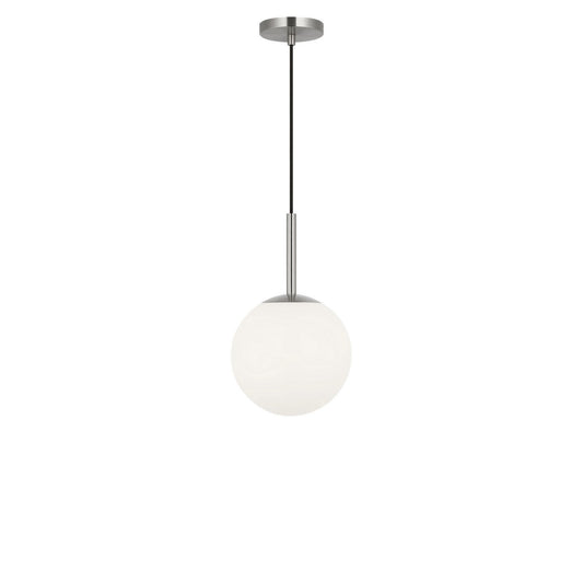 Nube One Light Pendant in Brushed Nickel