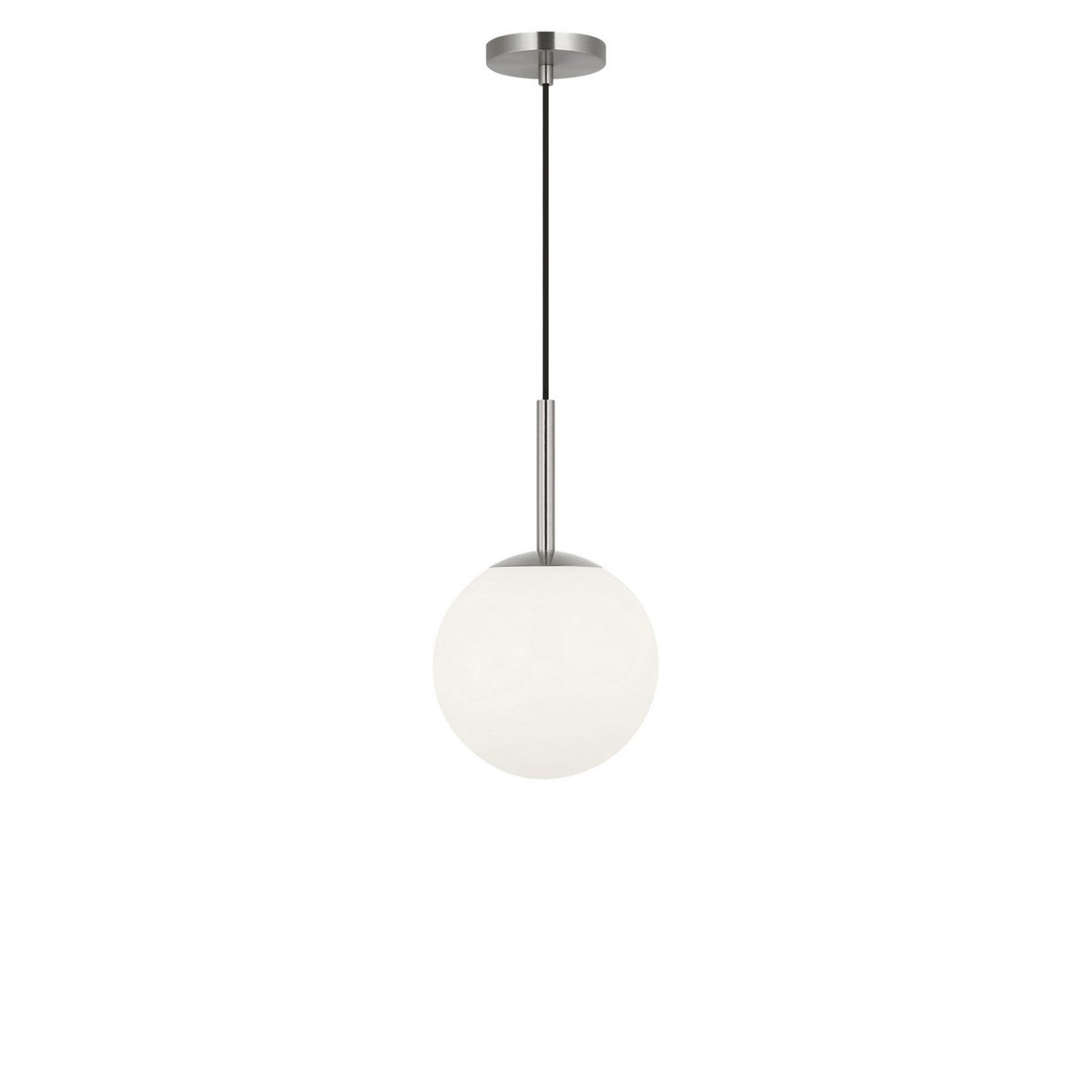 Nube One Light Pendant in Brushed Nickel