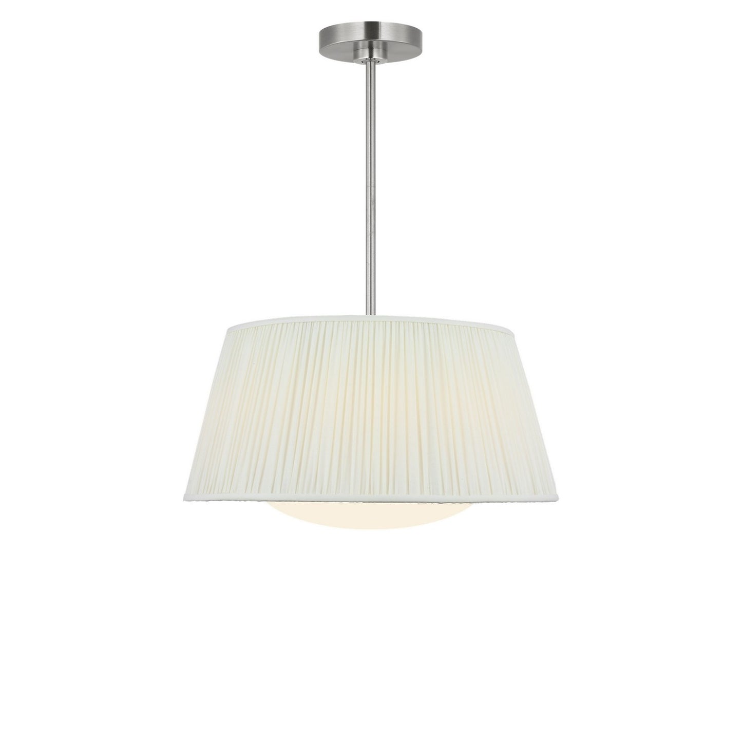 Vilera Three Light Pendant in Brushed Nickel